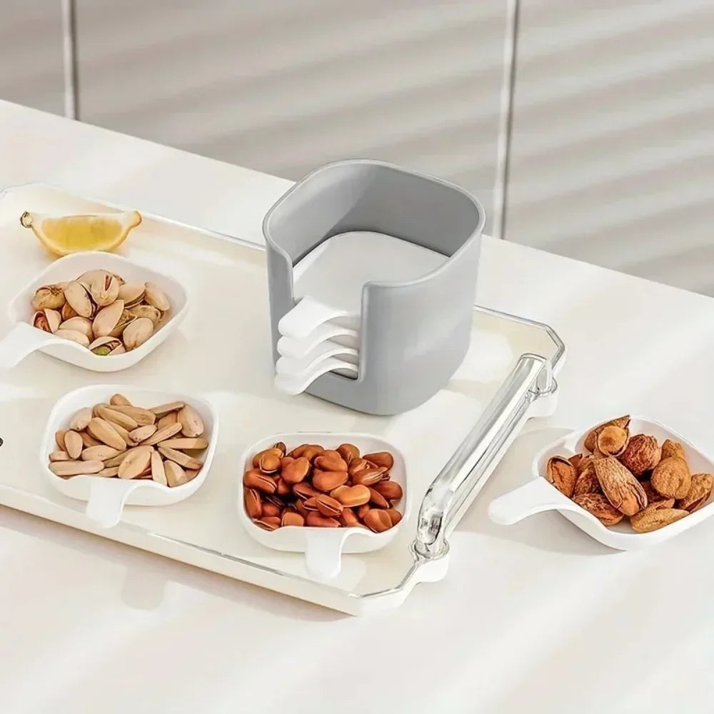 Sauce Set Symphony: 7-Piece Dipping Dish Collection for Sauces, Seasonings & Snacks