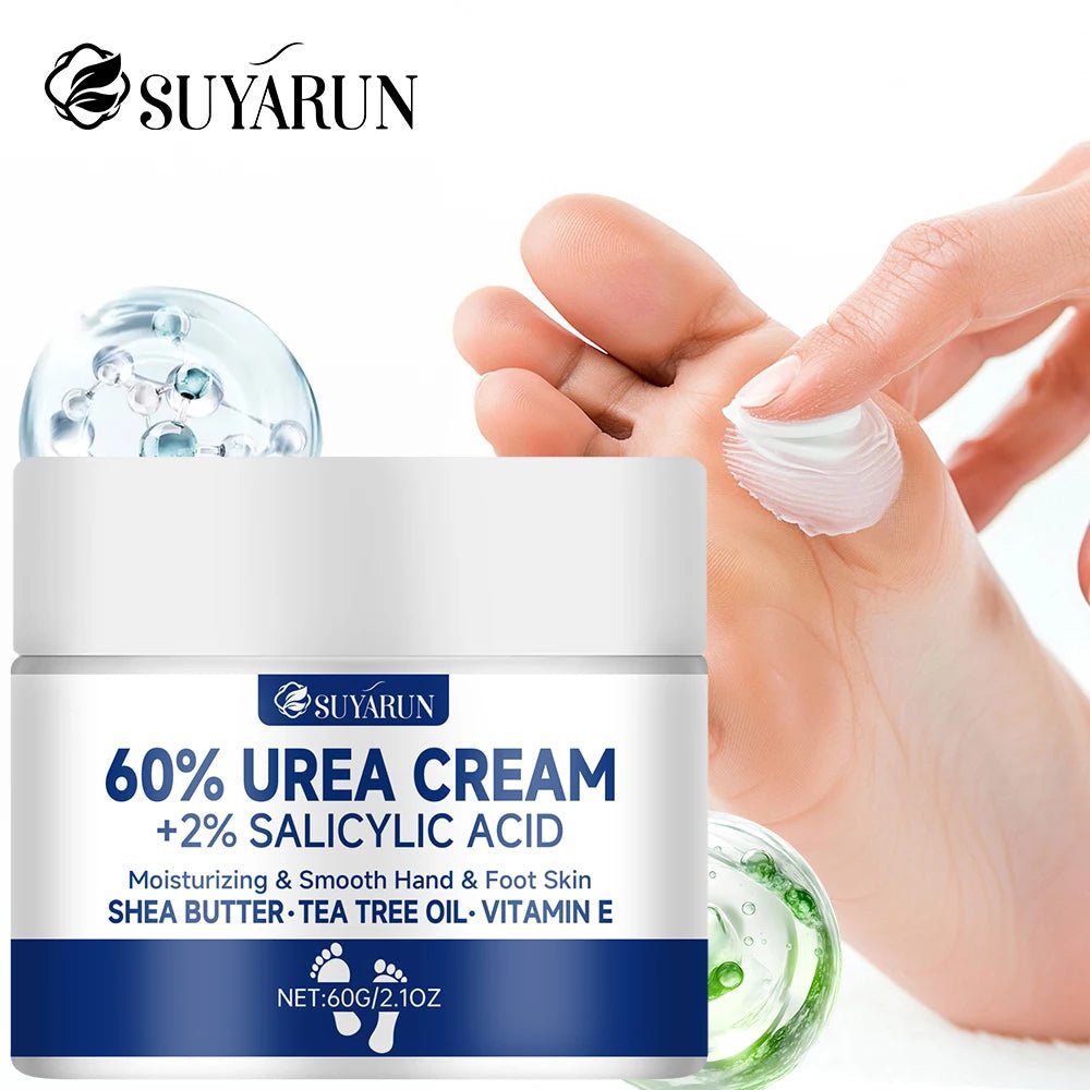 SUYARUN 60% Urea Cream: Multi - Action Power for Face & Feet - Nordshop Hamburg