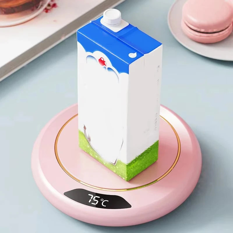 3-Speed USB Cup Warmer | 55°C Constant Temperature Heater (For Coffee, Tea & Mugs)