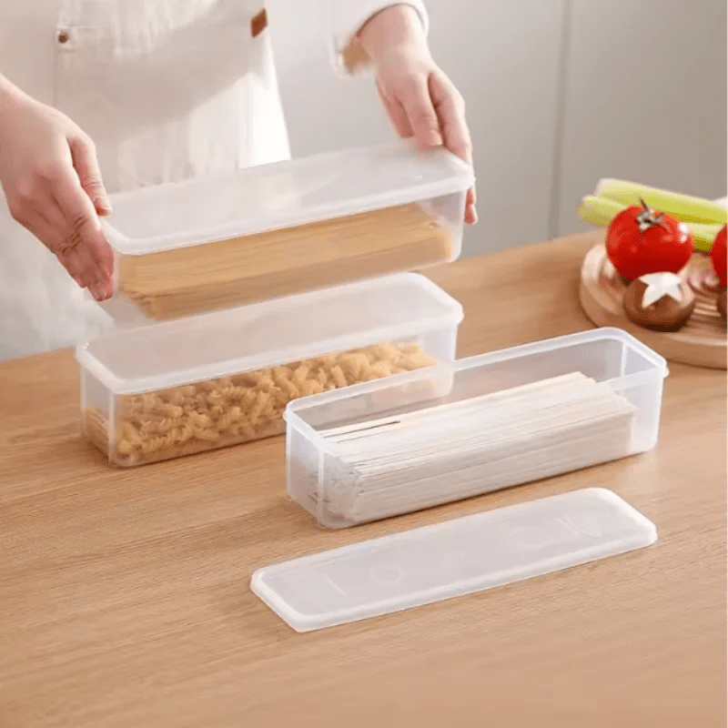 Reusable Rectangular Food Storage Containers, 4 - Piece Set - Nordshop Hamburg