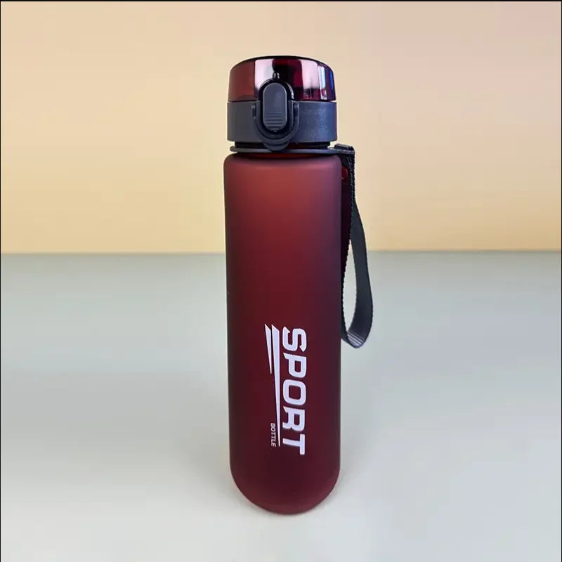 BPA-Free Sports Water Bottle - Leak-Proof, Portable for Hiking & Gym (400ml/560ml)"