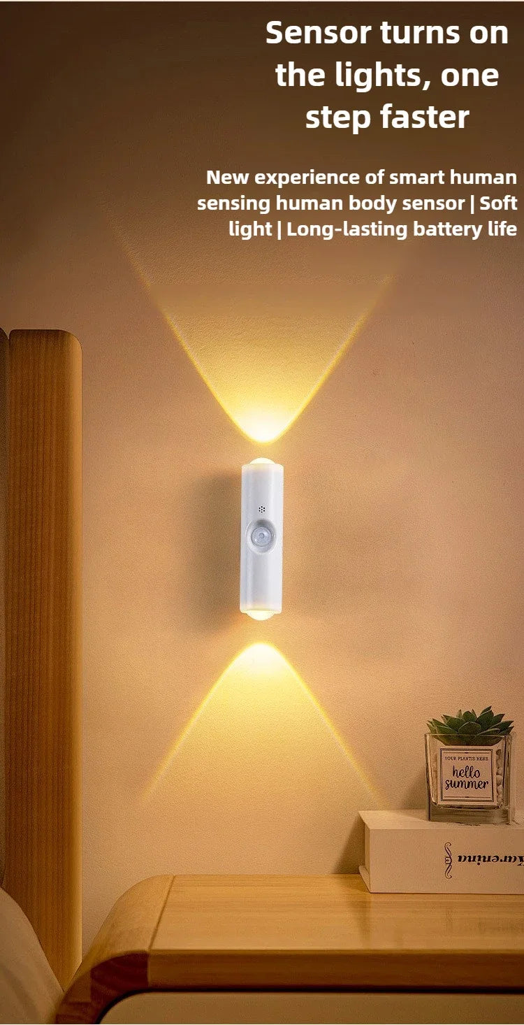AuraGlow - Smart Magnetic Motion-Sensor Night Light with RGB Colors