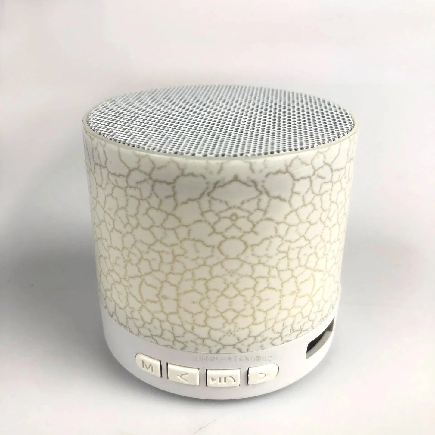 Multifunction Bluetooth Sound Column – A9 Mini Portable Speaker with Crack LED, FM Radio & Subwoofer