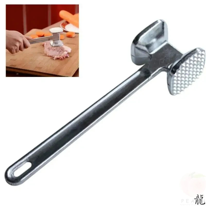 Professional Stainless Steel Meat Tenderizer – Pound & Flatten Beef, Chicken & Pork to Perfection