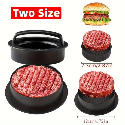 Multi-Purpose Non-Stick Burger & Patty Press Mold - 1 Set for Meat, Cheese, Veggie Patties, Ideal for RV Kitchens