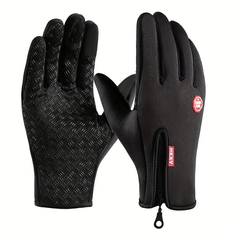 All-Season Touchscreen Gloves – Windproof & Non-Slip Grip for Cycling, Driving, and Outdoor Adventures