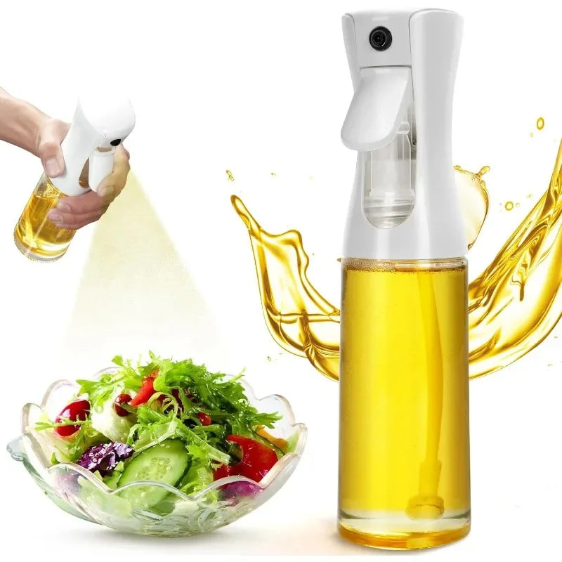 Non-Aerosol Olive Oil Sprayer Bottle – Reusable Kitchen Mist Dispenser for Oil & Vinegar