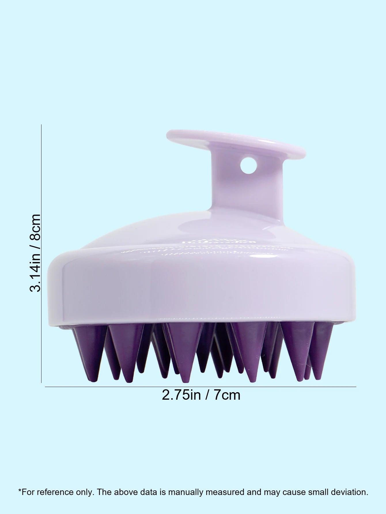 Rechargeable Scalp & Body Massager – Silicone Hair Washing Brush for Deep Cleansing & Relaxation