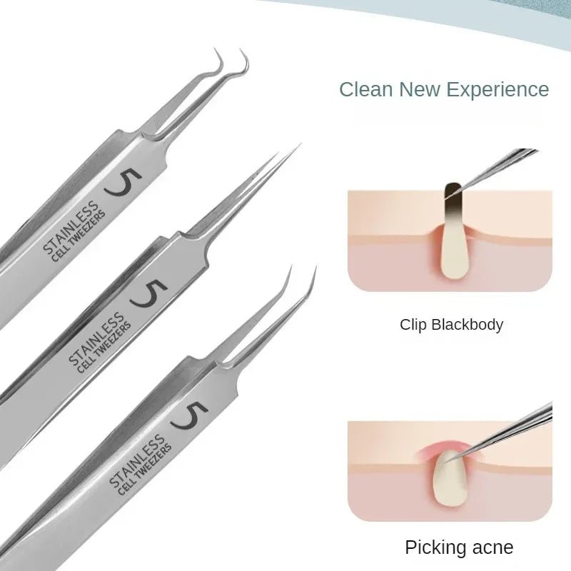 6 - in - 1 Precision Pimple & Blackhead Remover Kit - Professional Skin Care Tools - Nordshop Hamburg