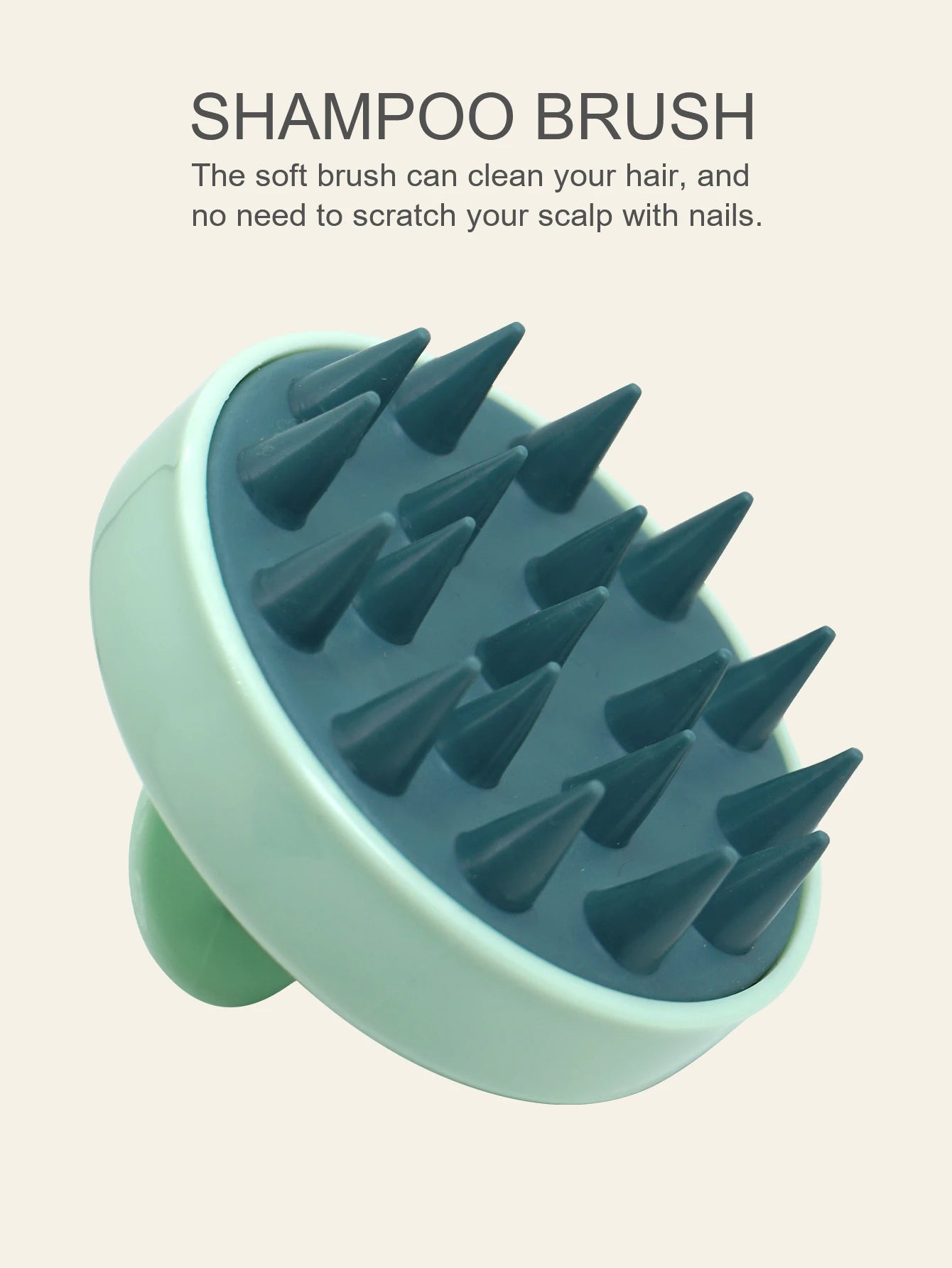 Rechargeable Scalp & Body Massager – Silicone Hair Washing Brush for Deep Cleansing & Relaxation