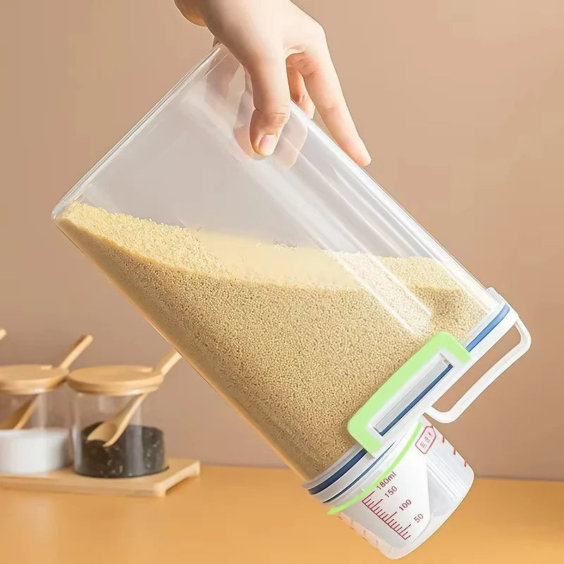 Moisture-Proof Grain Jar – Sealed Storage Container for Rice, Cereals & Dry Foods