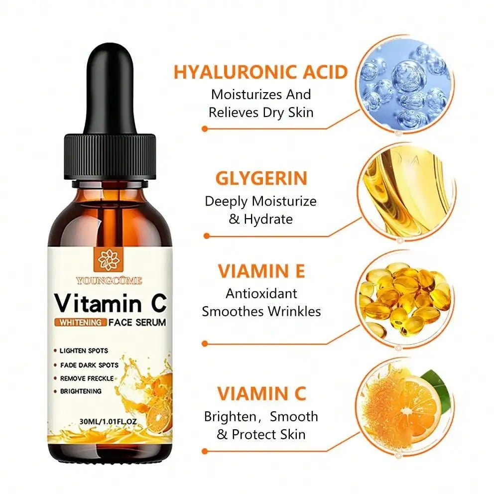 Vitamin C Brightening Essence - Dark Spot Remover & Anti - Aging Moisturizer - Nordshop Hamburg