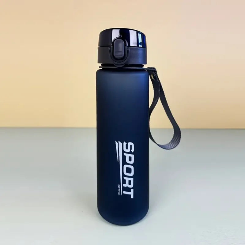BPA-Free Sports Water Bottle - Leak-Proof, Portable for Hiking & Gym (400ml/560ml)"