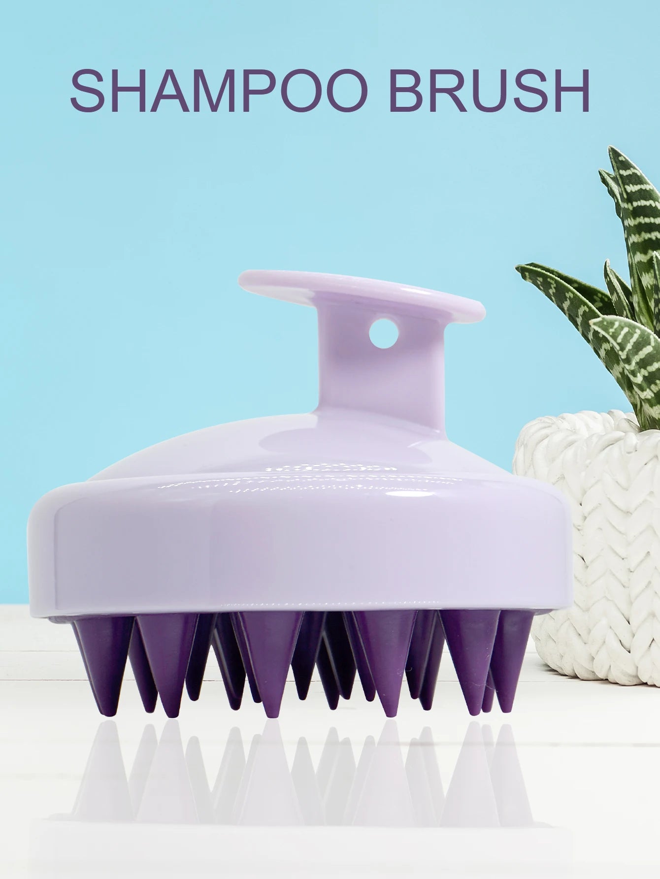 Rechargeable Scalp & Body Massager – Silicone Hair Washing Brush for Deep Cleansing & Relaxation