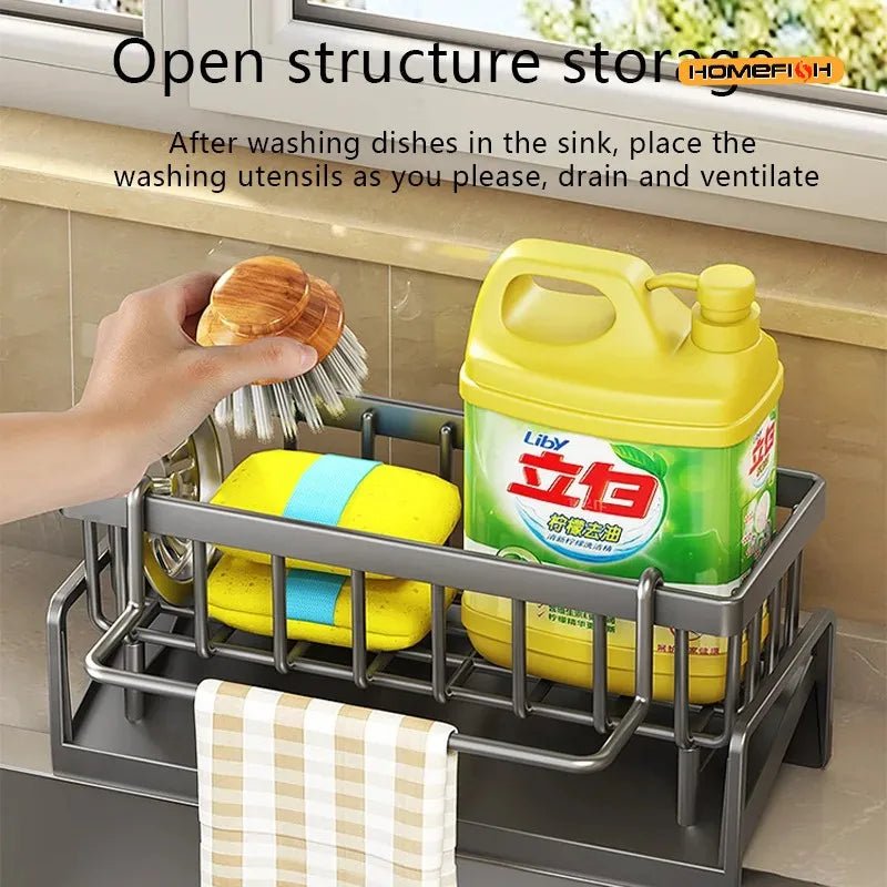 RELI Multi - Functional Kitchen Organizer – Your All - in - One Sink Side Solution - Nordshop Hamburg