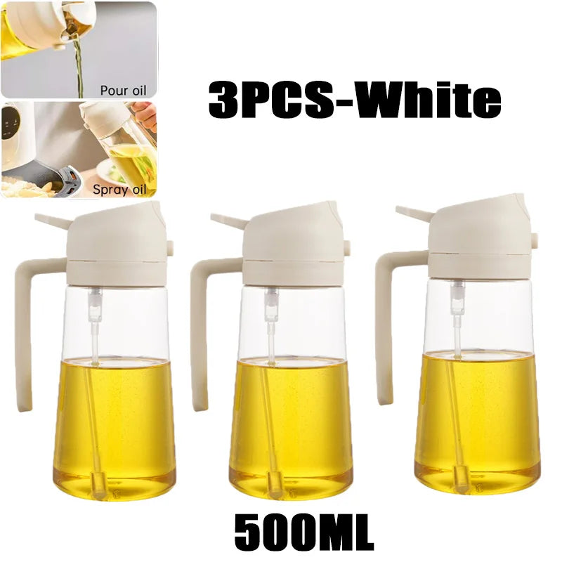 Woobrice Chef's MasterSet: Precision Oil Sprayer & Brush | Effortless Cooking & Grilling