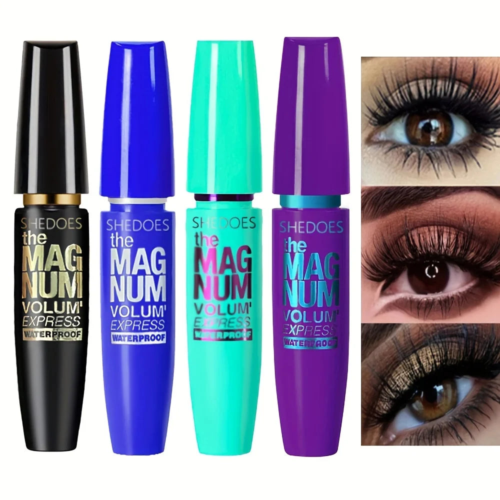 Luxury 4D Black Mascara - Lash Transforming, Waterproof, Fiber-Infused